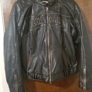 Harley Davidson leather riding jacket